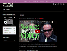 Tablet Screenshot of gogokillers.com